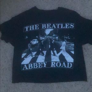 4 shirts all s/m all black one long sleeve